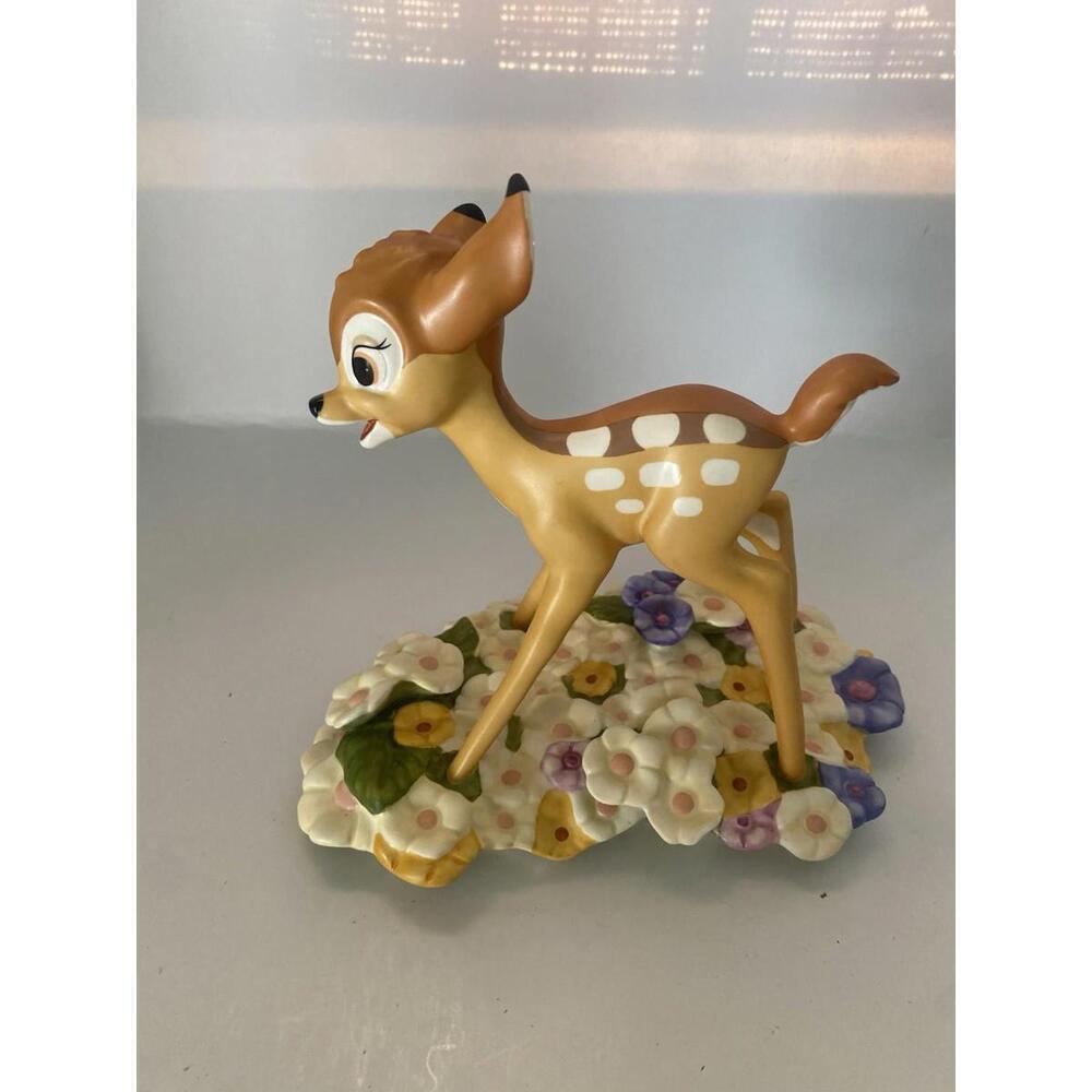 WDCC Walt Disney Classics Collection Bambi Purty Flower with COA & Box - Picture 4 of 8